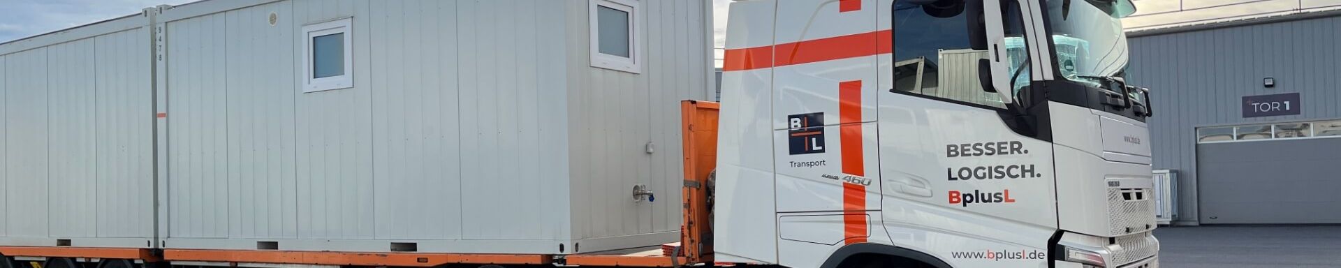 BPLUSL Mobile Toiletten Container Vermietung